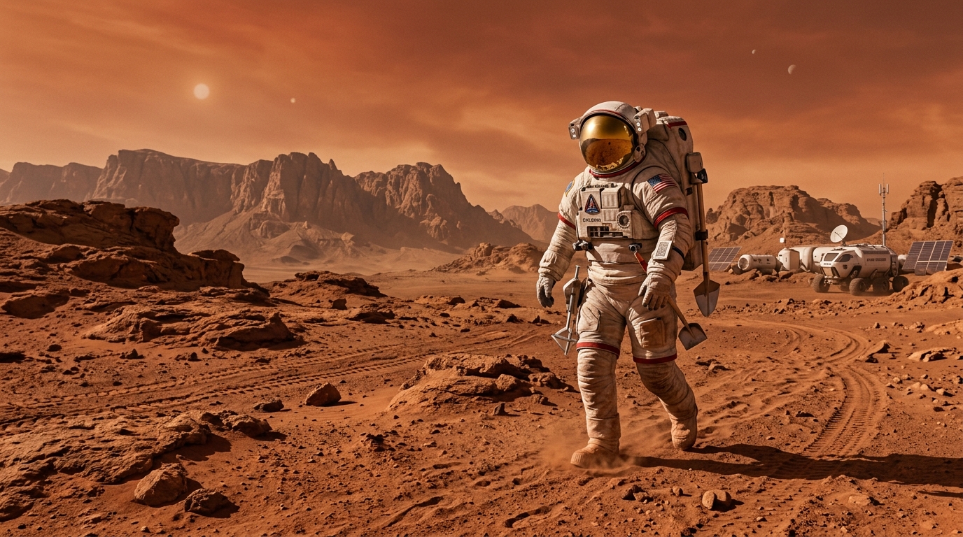 DALL·E 3 output — portrait prompt showing strong instruction-following and clean subject rendering