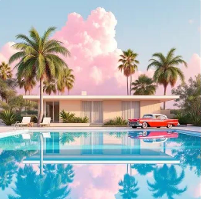 الصورة المُعاد توليدها باستخدام البرومبت المُنشأ من ImageToPrompt