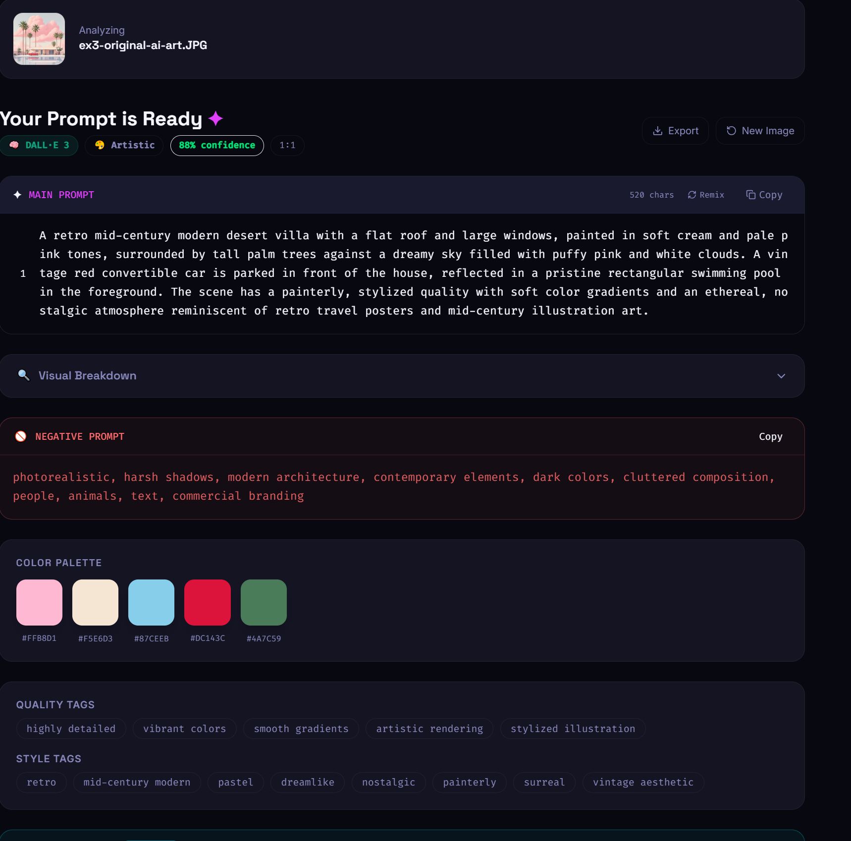 برومبت الذكاء الاصطناعي المُنشأ تلقائياً بواسطة ImageToPrompt